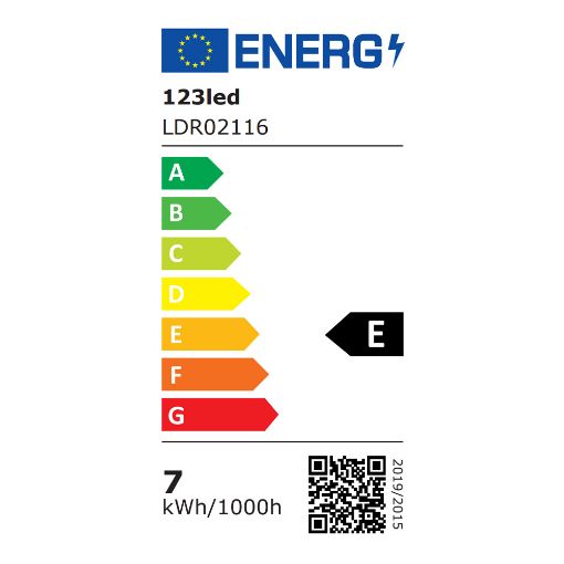 Εικόνα της Λάμπα LED 123LED E27 Edison ST64 Dimmable 2700K 806lm 7W Warm White