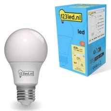 Εικόνα της Λάμπα LED 123LED E27 A60 Mat 2700K 806lm 8W Warm White