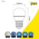 Εικόνα της Λάμπα LED 123LED E27 G45 4000K 806lm 6.5W Neutral White