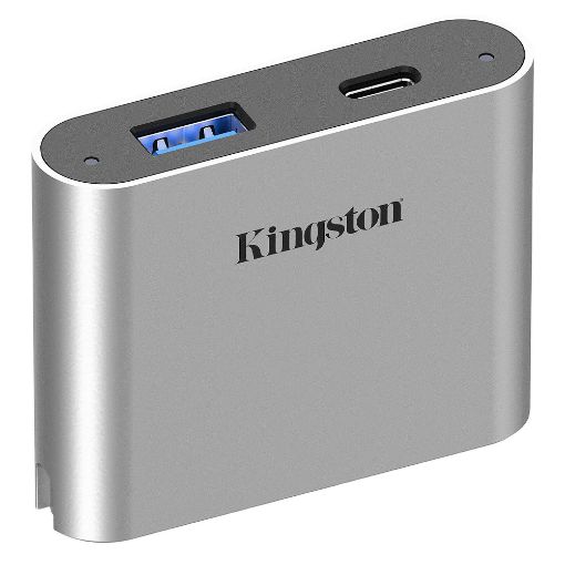 Εικόνα της USB miniHub Kingston Workflow USB-A & USB-C 3.2 Gen 1 WFS-USB