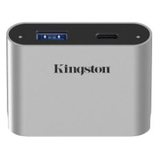 Εικόνα της USB miniHub Kingston Workflow USB-A & USB-C 3.2 Gen 1 WFS-USB
