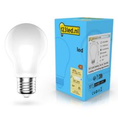 Εικόνα της Λάμπα LED 123LED E27 A60 Mat Dimmable 2200-2700K 470lm 4.5W