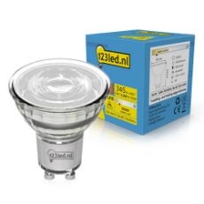 Εικόνα της Λάμπα LED 123LED GU10 Spot Dimmable 2200K 360lm 3.8W Extra Warm White