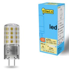 Εικόνα της Λάμπα LED 123LED GY6.35 SMD Capsule Dimmable 2700K 470lm 4.5W Warm White
