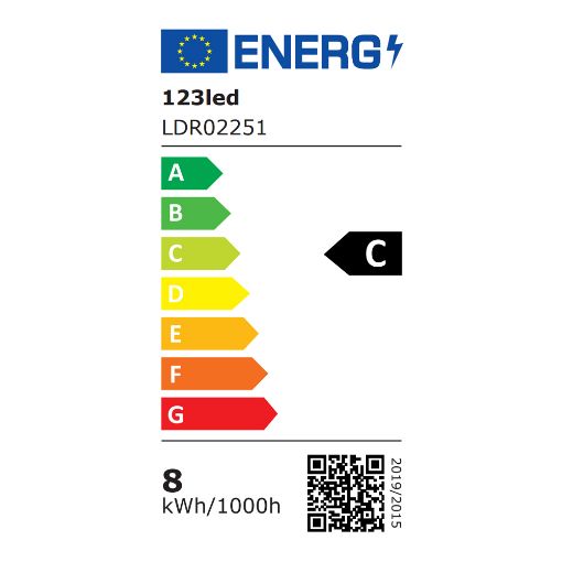 Εικόνα της Πλαφονιέρα Οροφής 123LED 3000-6000K 1440lm 8W IP54 25cm White