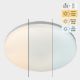 Εικόνα της Πλαφονιέρα Οροφής 123LED 3000-6000K 1440lm 8W IP54 25cm White