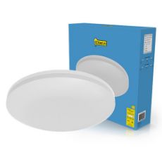 Εικόνα της Πλαφονιέρα Οροφής 123LED 3000-6000K 1440lm 8W IP54 25cm White