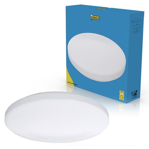 Εικόνα της Πλαφονιέρα Οροφής 123LED 4000K 1900lm 18W IP44 37cm White