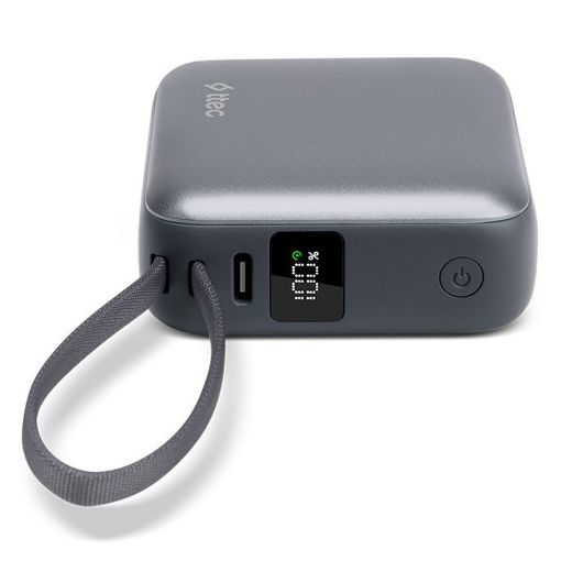 Εικόνα της Powerbank TTEC ReCharger Mini USB-C & Built In Cables PD/QC 20W 10.000mAh Black 2BB231GR