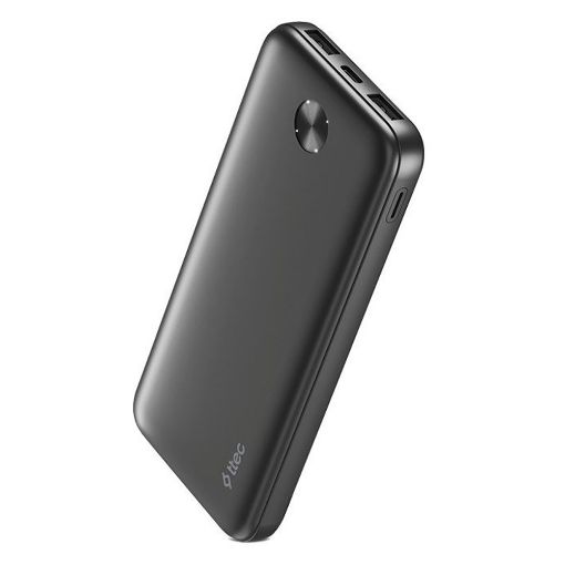 Εικόνα της Powerbank TTEC ReCharger USB-C & 2x USB-A 10.5W 10.000mAh Black 2BB234S