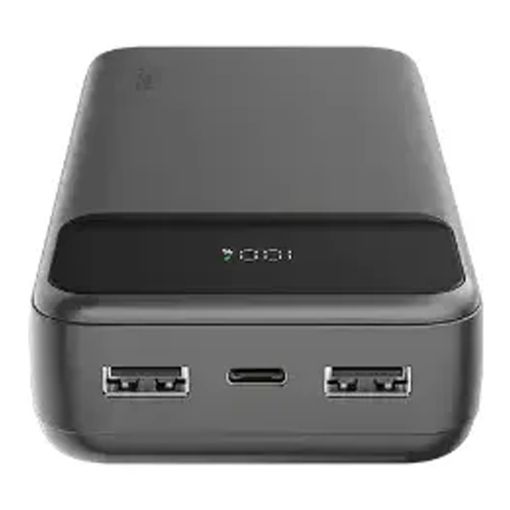 Εικόνα της Powerbank TTEC ReCharger USB-C & 2x USB-A PD/QC 22.5W 20.000mAh Black 2BB268S