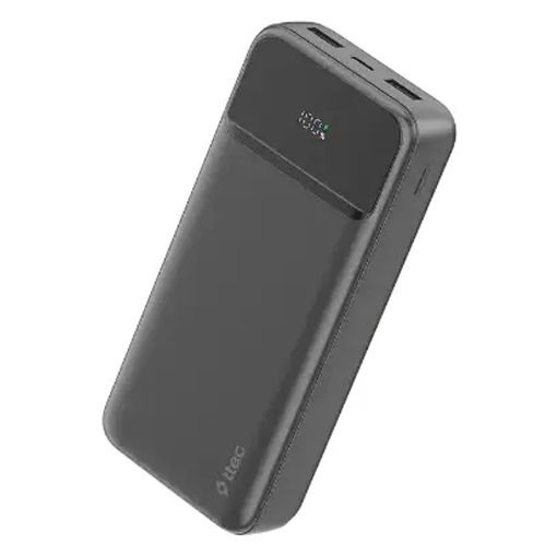 Εικόνα της Powerbank TTEC ReCharger USB-C & 2x USB-A PD/QC 22.5W 20.000mAh Black 2BB268S