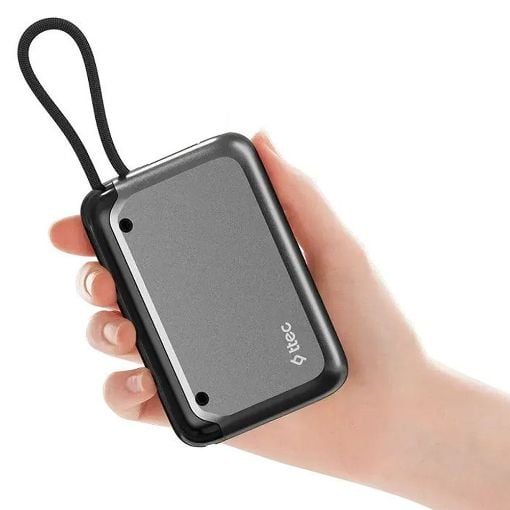 Εικόνα της Powerbank TTEC ReCharger USB-C with Built-In Cable PD / QC 30W 10.000mAh Silver 2BB228UG