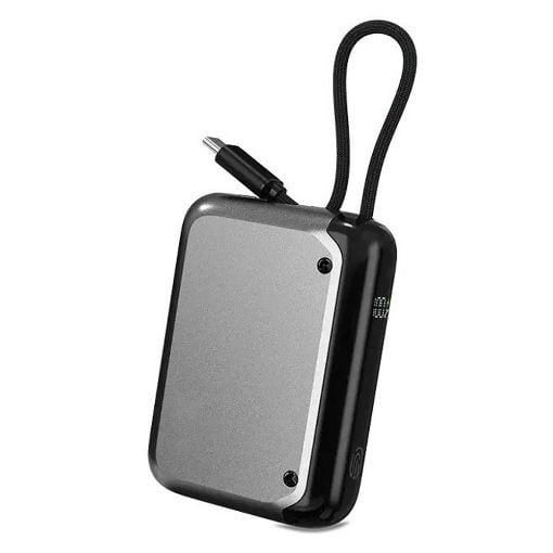 Εικόνα της Powerbank TTEC ReCharger USB-C with Built-In Cable PD / QC 30W 10.000mAh Silver 2BB228UG