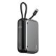 Εικόνα της Powerbank TTEC ReCharger USB-C with Built-In Cable PD / QC 30W 10.000mAh Silver 2BB228UG