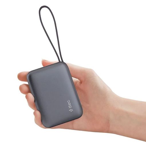 Εικόνα της Powerbank TTEC ReCharger Mini USB-C & Built In Cable PD/QC 35W 10.000mAh Black 2BB232GR