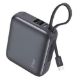 Εικόνα της Powerbank TTEC ReCharger Mini USB-C & Built In Cable PD/QC 35W 10.000mAh Black 2BB232GR