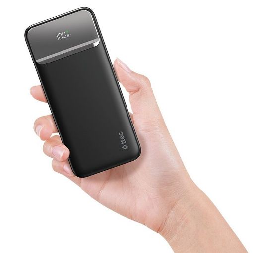 Εικόνα της Powerbank TTEC ReCharger 1x USB-C & 2x USB-C 10.000mAh 20W Black 2BB233S