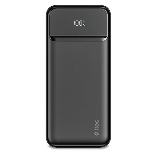 Εικόνα της Powerbank TTEC ReCharger 1x USB-C & 2x USB-C 10.000mAh 20W Black 2BB233S