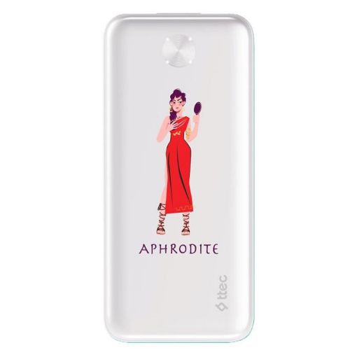 Εικόνα της Powerbank TTEC ReCharger USB-C & 2x USB-A 10.000mAh 10.5W White 2BB234B