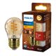 Εικόνα της Λάμπα LED Philips E27 P45 Spiral Dimmable Filament 2200K 250lm Gold 3W Extra Warm White 929003627101