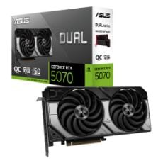Εικόνα της Asus Dual GeForce RTX 5070 12GB GDDR7 OC Edition 90YV0M17-M0NA00