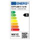 Εικόνα της Λάμπα LED 123LED E27 P45 Dimmable Filament 1800K 136lm 2.5W Gold Extra Warm White