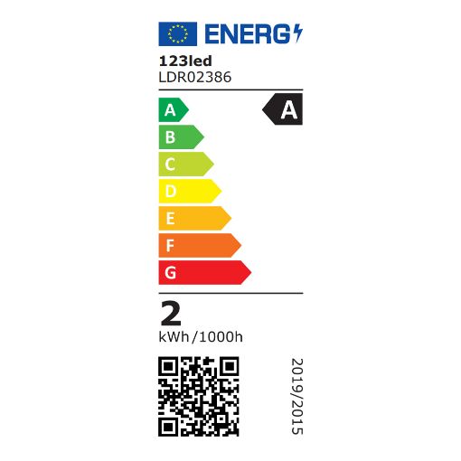 Εικόνα της Λάμπα LED 123LED Ultra Efficient GU10 Spot 2700K 345lm 1.9W Warm White