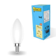 Εικόνα της Λάμπα LED 123LED E14 C35 Dimmable 4000K 470lm 4.5W Neutral White
