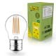 Εικόνα της Λάμπα LED 123LED Ultra Efficient E27 G45 Filament 2700K 470lm 2.2W Warm White
