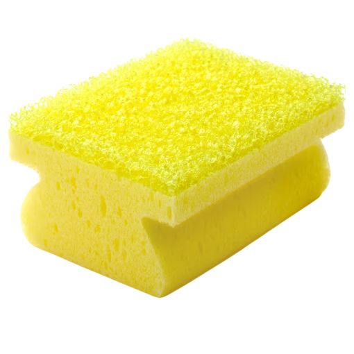 Εικόνα της Σφουγγάρι Scrub Daddy Scrub Basics Scrub Ups 4τμχ Yellow