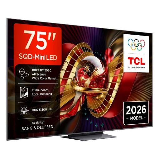 Εικόνα της Τηλεόραση TCL 75C8L 75" 4K UHD SQD-Mini LED Google TV HDR 144Hz