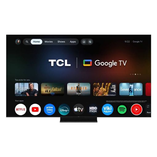 Εικόνα της Τηλεόραση TCL 75C8L 75" 4K UHD SQD-Mini LED Google TV HDR 144Hz