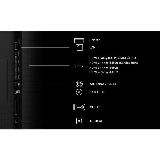 Εικόνα της Τηλεόραση TCL 55C8L 55" 4K UHD SQD-Mini LED Google TV HDR 144Hz