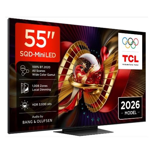 Εικόνα της Τηλεόραση TCL 55C8L 55" 4K UHD SQD-Mini LED Google TV HDR 144Hz
