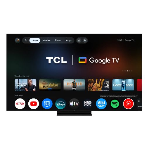 Εικόνα της Τηλεόραση TCL 55C8L 55" 4K UHD SQD-Mini LED Google TV HDR 144Hz
