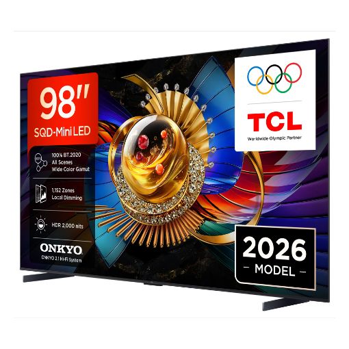 Εικόνα της Τηλεόραση TCL 98Q7D Pro 98" 4K UHD SQD-Mini LED Google TV HDR 144Hz