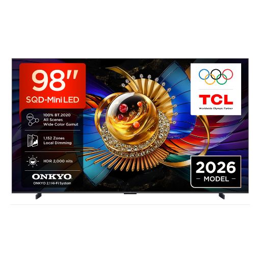 Εικόνα της Τηλεόραση TCL 98Q7D Pro 98" 4K UHD SQD-Mini LED Google TV HDR 144Hz