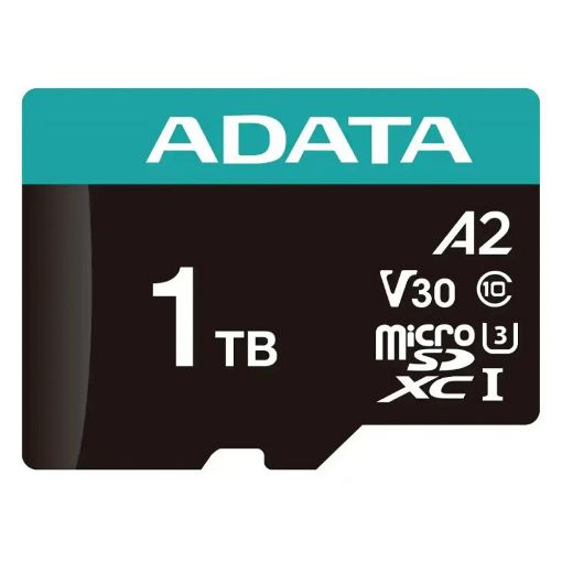 Εικόνα της Κάρτα Μνήμης MicroSDXC Adata Premier Pro 1TB Class 10 UHS-I U3 AUSDX1TUI3V30SA2-RA1