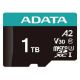 Εικόνα της Κάρτα Μνήμης MicroSDXC Adata Premier Pro 1TB Class 10 UHS-I U3 AUSDX1TUI3V30SA2-RA1