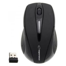Εικόνα της Ποντίκι Esperanza Antares Wireless Black EM101K