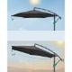 Εικόνα της Songmics Ομπρέλα Κρεμαστή Μεταλλική 3x2.6m Black GPU116G01V1