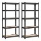 Εικόνα της Songmics Σετ Ραφιέρες Dexion με 5 Ράφια 150 x 75 x 35 cm 2τμχ Black GLR302B01