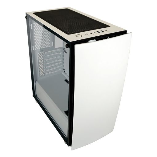 Εικόνα της LC Power Gaming 713W Bright Sail X Tempered Glass White LC-713W-ON