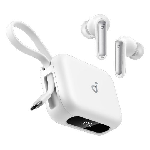 Εικόνα της True Wireless Earbuds Anker Soundcore P41i Ultimate ANC με Λειτουργία Power Bank 3000mAh White A3937G22