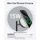 Εικόνα της Ασύρματος Φορτιστής Anker MagGo 3-in-1 Wireless Charging Pad Qi 15W Black B25M3312