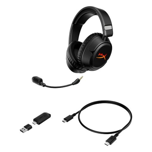 Εικόνα της Headset HyperX Cloud Flight 2 Wireless Black B5VC4AA