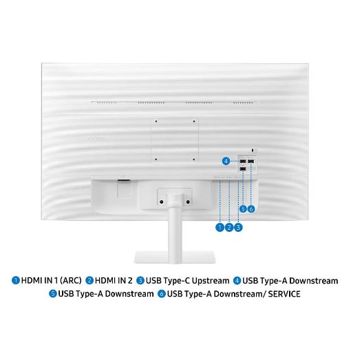 Εικόνα της Οθόνη Samsung M7 M70F 32" VA 4K UHD Smart Monitor HDR White LS32FM703UUXDU