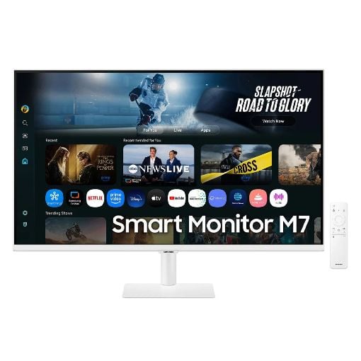 Εικόνα της Οθόνη Samsung M7 M70F 32" VA 4K UHD Smart Monitor HDR White LS32FM703UUXDU