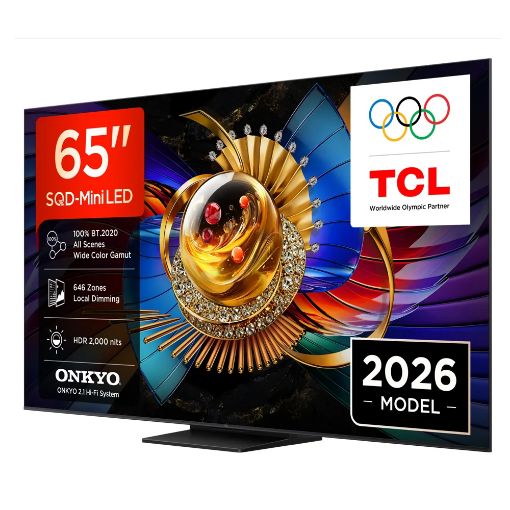 Εικόνα της Τηλεόραση TCL 65Q7D Pro 65" 4K UHD SQD-Mini LED Google TV HDR 144Hz